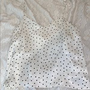 Never worn polka dot tank